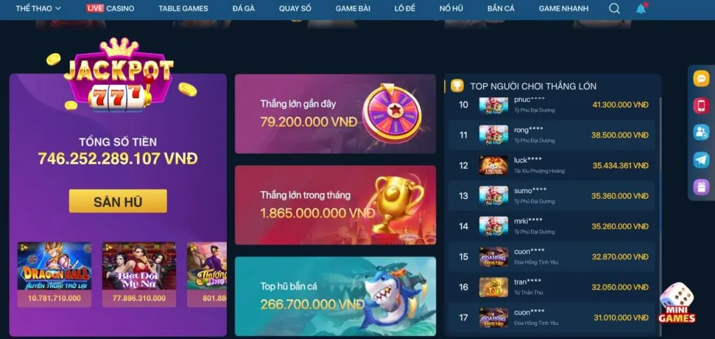 Sòng bạc trực tuyến tại HB88 Link